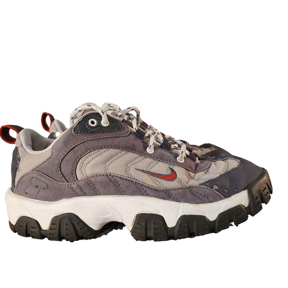 Nike Air Womens 10.5 Gray Vintage 2000 Y2K Rare  Running Athletic Shoes